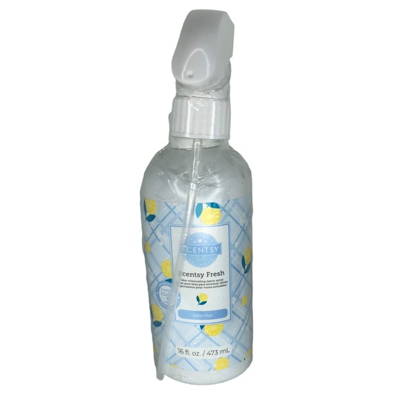 🆕 Scentsy Fresh LEMON Odor Out Eliminating Fabric Spray - Picture 7 of 7